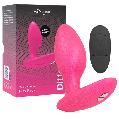 WE-VIBE - DITTO+ ANALPLUG-VIBRATOR ROSA
