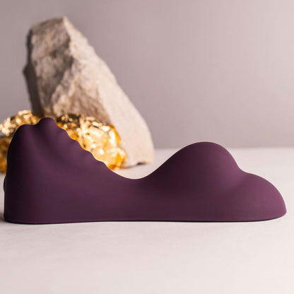 ROCKS-OFF - RUBY GLOW PURPLE SIT-ON VIBRATOR