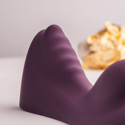 ROCKS-OFF - RUBY GLOW PURPLE SIT-ON VIBRATOR