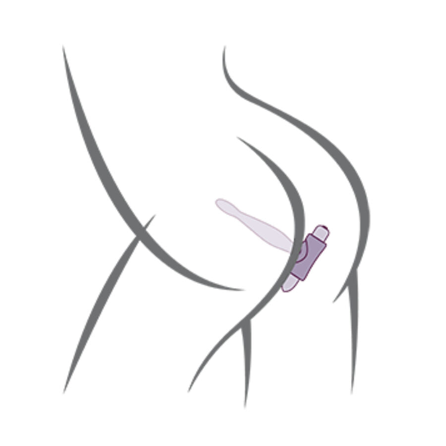 ROCKS-OFF - PETITE SENSATIONS TEAZER ANAL PLUG VIBRATOR LILA