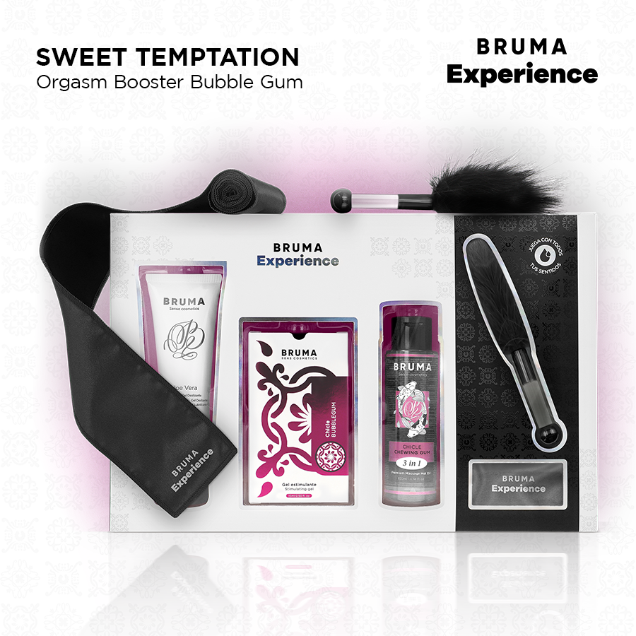 BRUMA XPERIENCE - SWEET GUM TEMPTATION KIT MIT ORGASMUSVERSTÄRKER