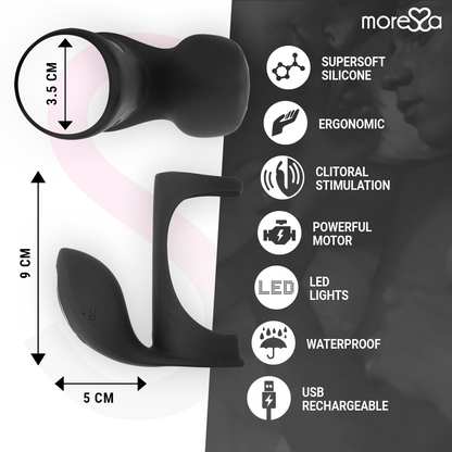 MORESSA - BRANDON VIBRATORRING MIT ABDECKUNG