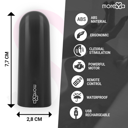 MORESSA - NIX VIBRATOR FERNBEDIENUNG SCHWARZ