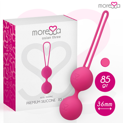 MORESSA - OSIAN DREI PREMIUM SILIKON ROSA