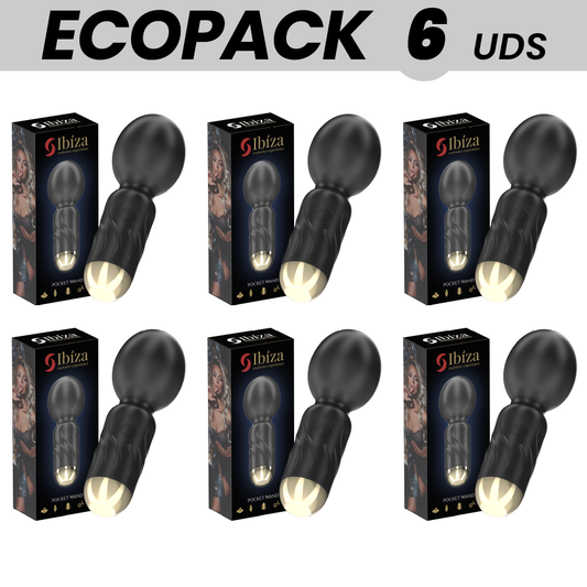 ECOPACKS 6 EINHEITEN – IBIZA POCKET STAB VIBRATOR