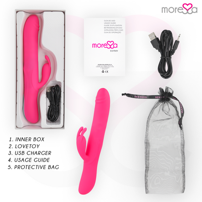 MORESSA - SOMER PREMIUM VIBRATOR MIT MEHRFACHER ROTATION