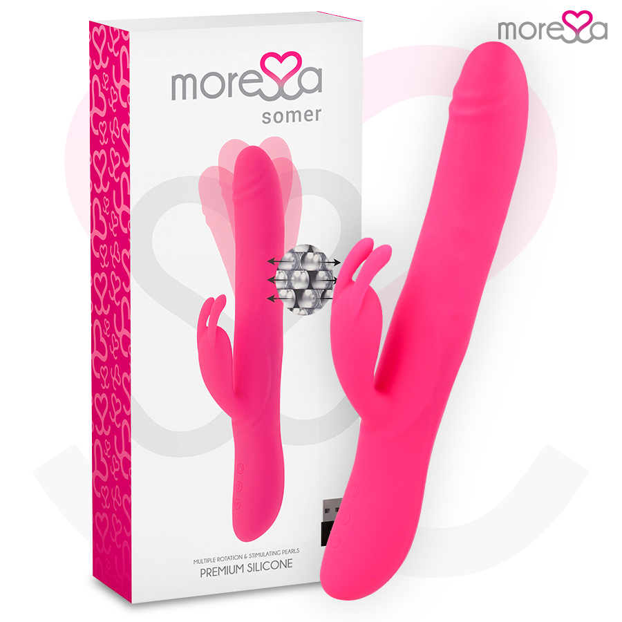 MORESSA - SOMER PREMIUM VIBRATOR MIT MEHRFACHER ROTATION