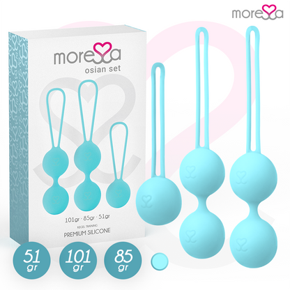 MORESSA - OSIAN SET PREMIUM TÜRKIS SILIKON