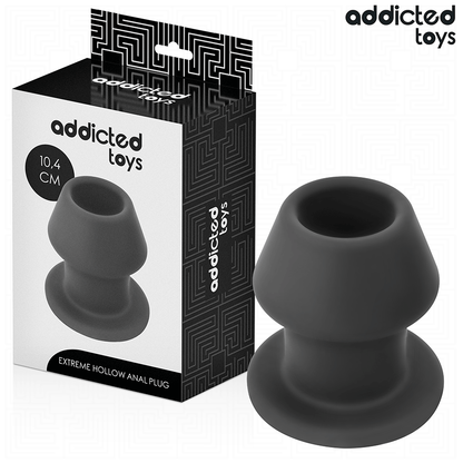 ADDICTED TOYS - EXTREM HOHL ANALPLUG SILIKON GRÖSSE L 10,4 CM