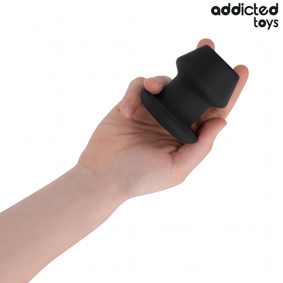 ADDICTED TOYS - EXTREM HOHL ANALPLUG SILIKON GRÖSSE S 7,5 CM