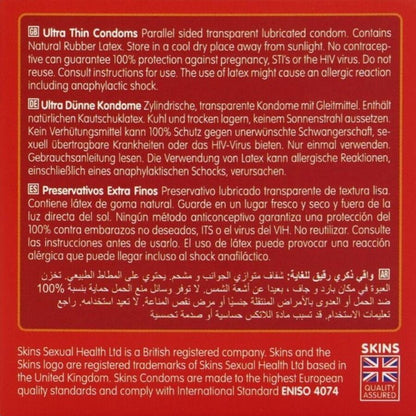 SKINS - ULTRA DÜNNE PREMIUM-KONDOME PACKUNG 4