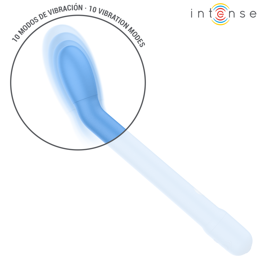 INTENSE - KARLIE WIEDERAUFLADBARER G-PUNKT-STIMULATOR BLAU