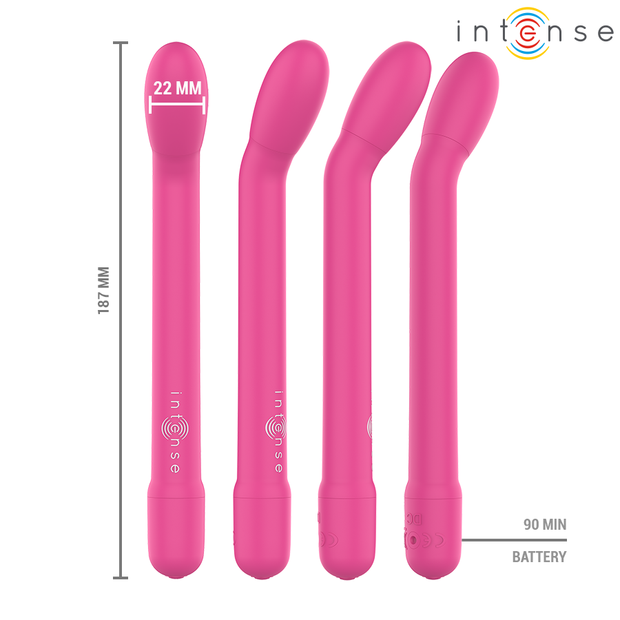 INTENSE - KARLIE WIEDERAUFLADBARER G-SPOT-STIMULATOR ROSA