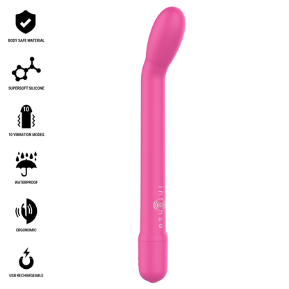 INTENSE - KARLIE WIEDERAUFLADBARER G-SPOT-STIMULATOR ROSA