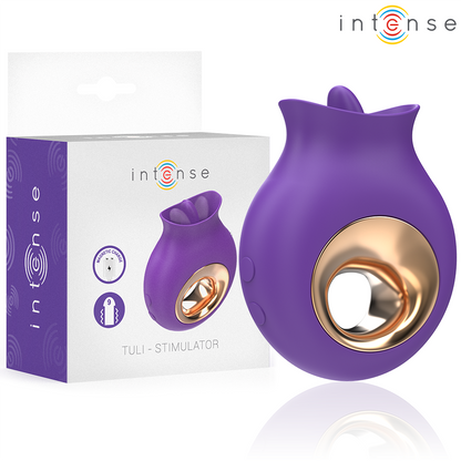 INTENSE - TULI KLITORISSTIMULATOR 9 VIBRATIONEN &amp; 9 OSZILLATIONEN LILA
