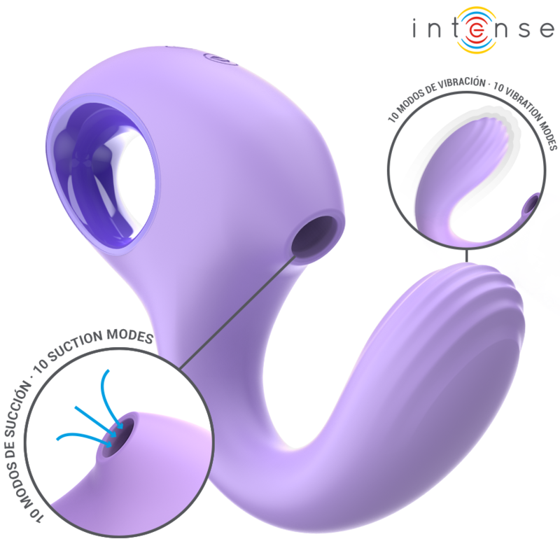 INTENSE - BAXTER VIBRATOR &amp; STIMULATOR VIOLETT