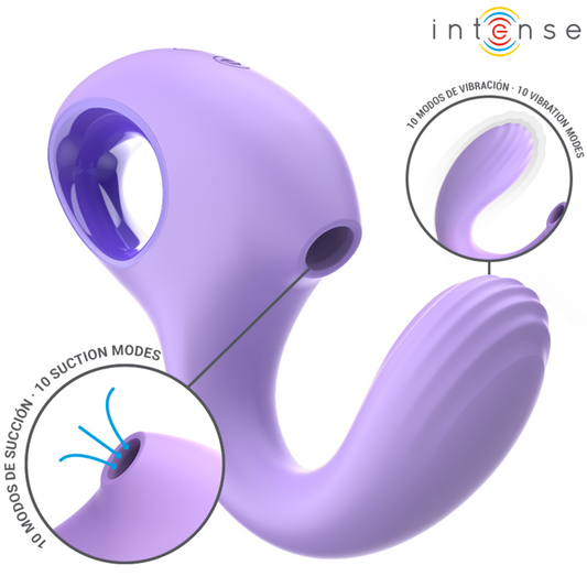 INTENSE - BAXTER VIBRATOR &amp; STIMULATOR VIOLETT