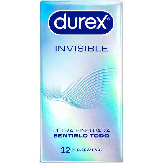 DUREX - ULTRADÜNNE UNSICHTBARE KONDOME 12 EINHEITEN