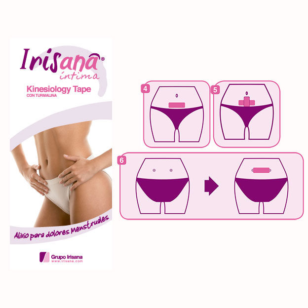 IRISANA - SELBSTKLEBENDES TAPE GEGEN MENSTRUATIONSSCHMERZEN 