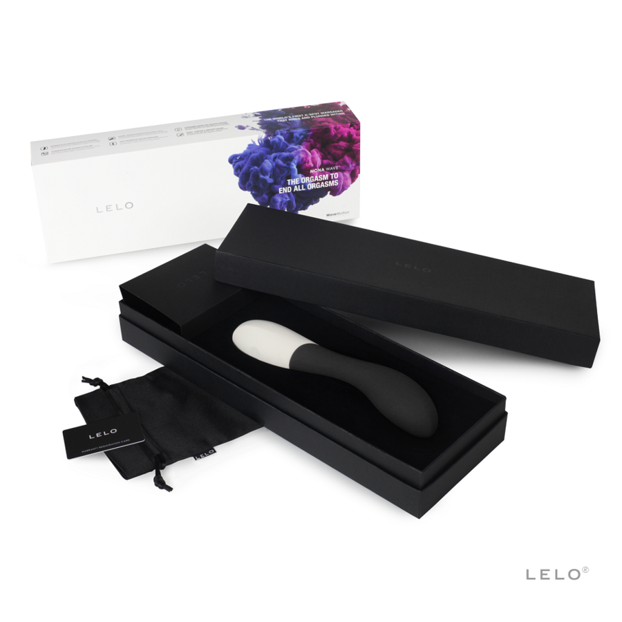 LELO - MONA WAVE SCHWARZER VIBRATOR 