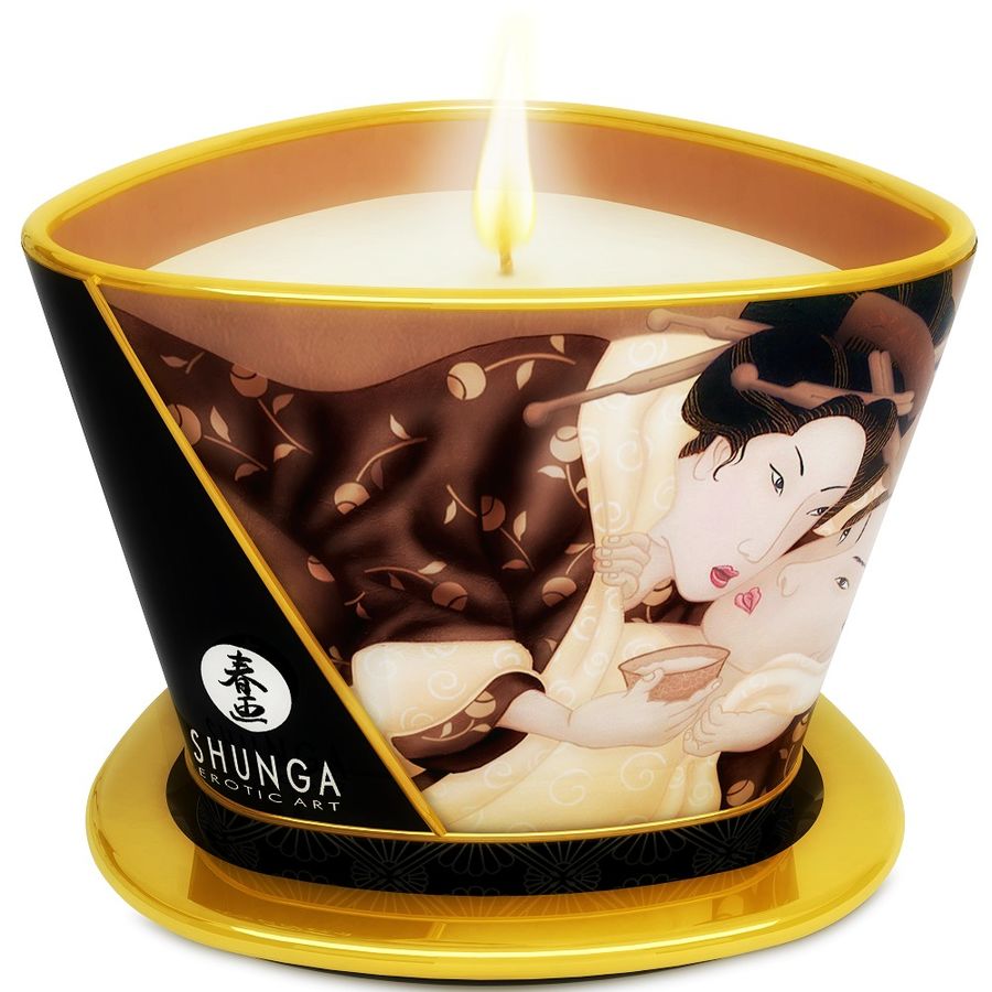 SHUNGA - MINI CARESS BY CANDELIGHT SCHOKOLADEN-MASSAGEKERZE 170 ML