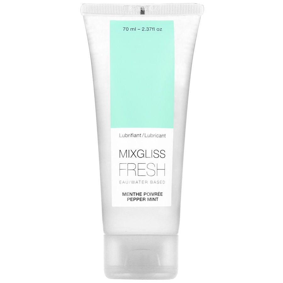 MIXGLISS - Gleitmittel auf Wasserbasis mit kaltem Minzgeschmack, 70 ml