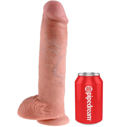 KING COCK - 11 DILDO FLESH MIT HOLDEN 28 CM