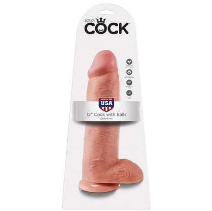 KING COCK - 12 DILDO FLESH MIT HOLDEN 30,48 CM