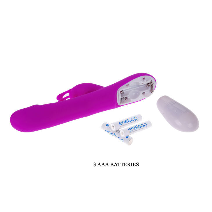 PRETTY LOVE - FLIRTATION ROBERT VIBRATOR MIT KLITORISSTIMULATOR