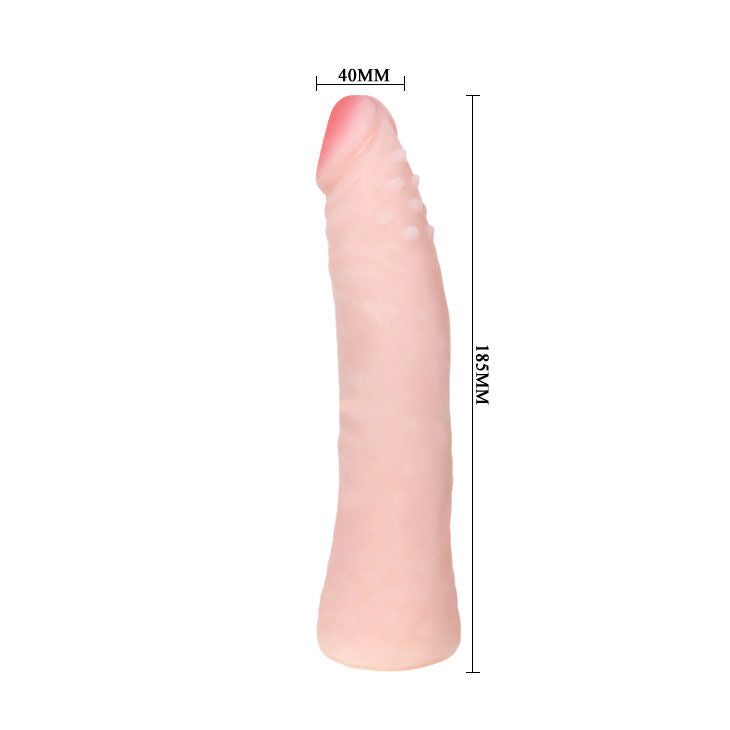 BAILE - REALISTISCHER HAUTBErührUNGS-SILIKONDILDO 19 CM ZUFÄLLIGE BOXFARBE
