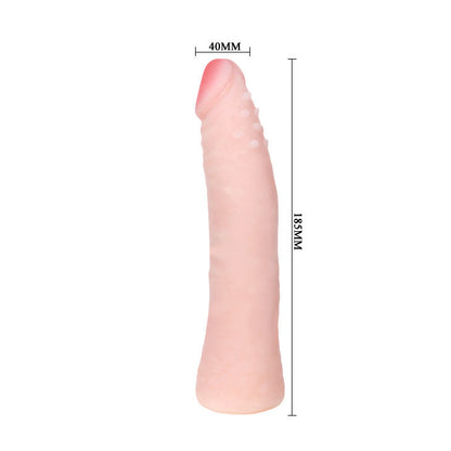 BAILE - REALISTISCHER HAUTBErührUNGS-SILIKONDILDO 19 CM ZUFÄLLIGE BOXFARBE