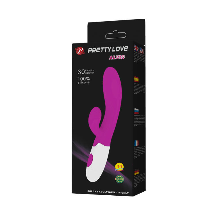 PRETTY LOVE - FLIRTATION ALVIS VIBRATOR MIT KLITORISSTIMULATOR