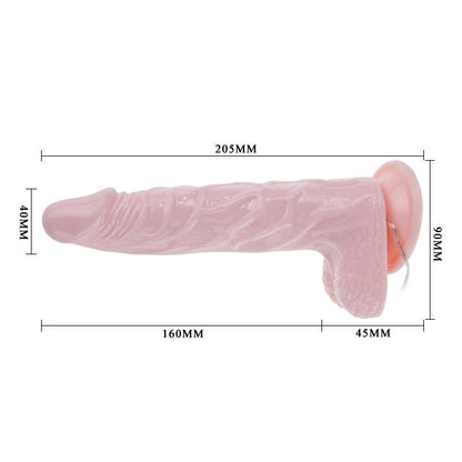 BAILE - SUPER ROTA DONG REALISTISCHER DILDO 20,5 CM 