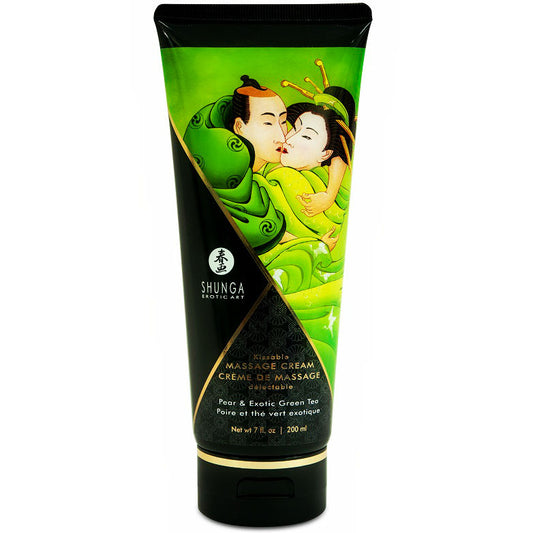 SHUNGA - BIRNE &amp; GRÜNER TEE MASSAGECREME 200 ML