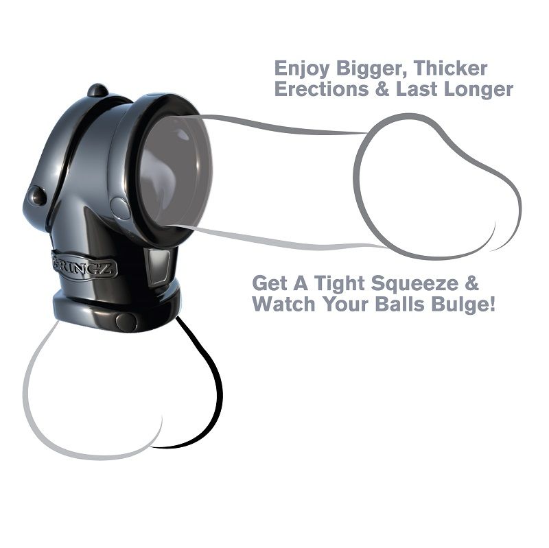 FANTASY C-RINGZ - COCK PIPE MIT BALL STRECH