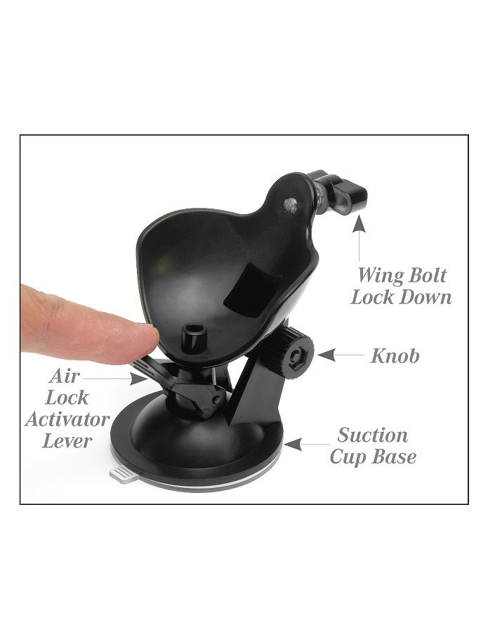 EXTREME TOYZ - PDX MEGA BATOR USB-MASTURBATOR FÜR MÄNNLICHE MASTURBATIONEN, MUND, ROT