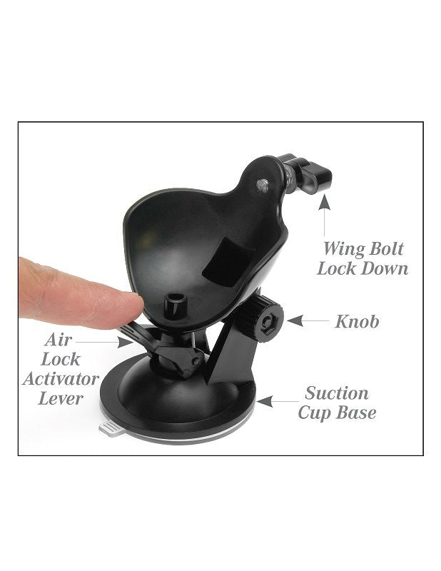 EXTREME TOYZ - PDX MEGA BATOR USB-MASTURBATOR FÜR MÄNNER, ANO, SCHWARZ