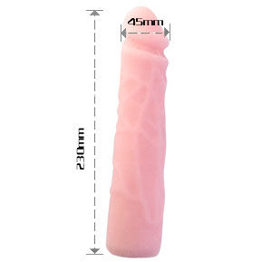BAILE - REALISTISCHER HAUTBEFÜHL-SILIKONDILDO 23 CM