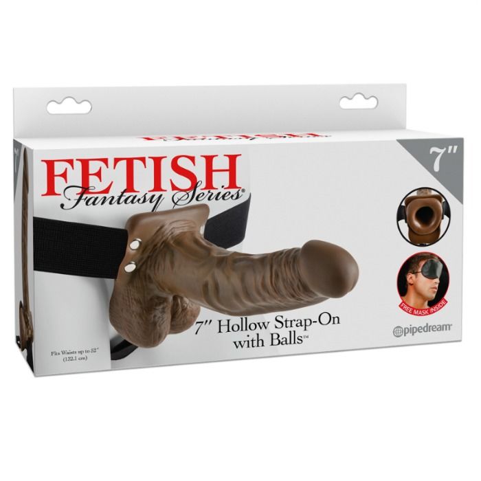 FETISH FANTASY SERIES - SERIE 7 HOHL-STRAP-ON MIT KUGELN