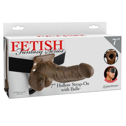 FETISH FANTASY SERIES - SERIE 7 HOHL-STRAP-ON MIT KUGELN