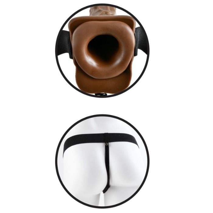 FETISH FANTASY SERIES - SERIE 7 HOHL-STRAP-ON MIT KUGELN