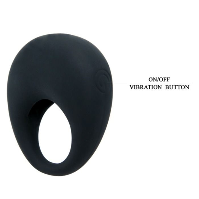 PRETTY LOVE - TRAP VIBRATOR RING SCHWARZ