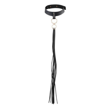 BIJOUX INDISCRETS MAZE – QUASTEN-Halsband SCHWARZ