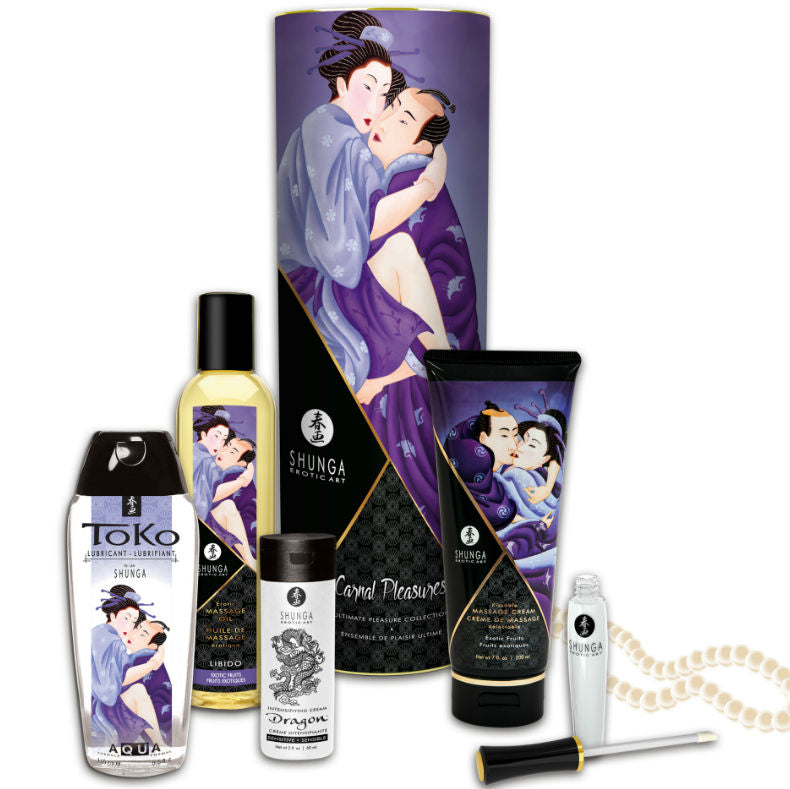 SHUNGA - CARNAL PLEASURES KOLLEKTIONSSET