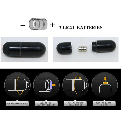 PRETTY LOVE - FLIRTATION STEWARD SCHWARZER VIBRATIONSFINGERHÜLLE