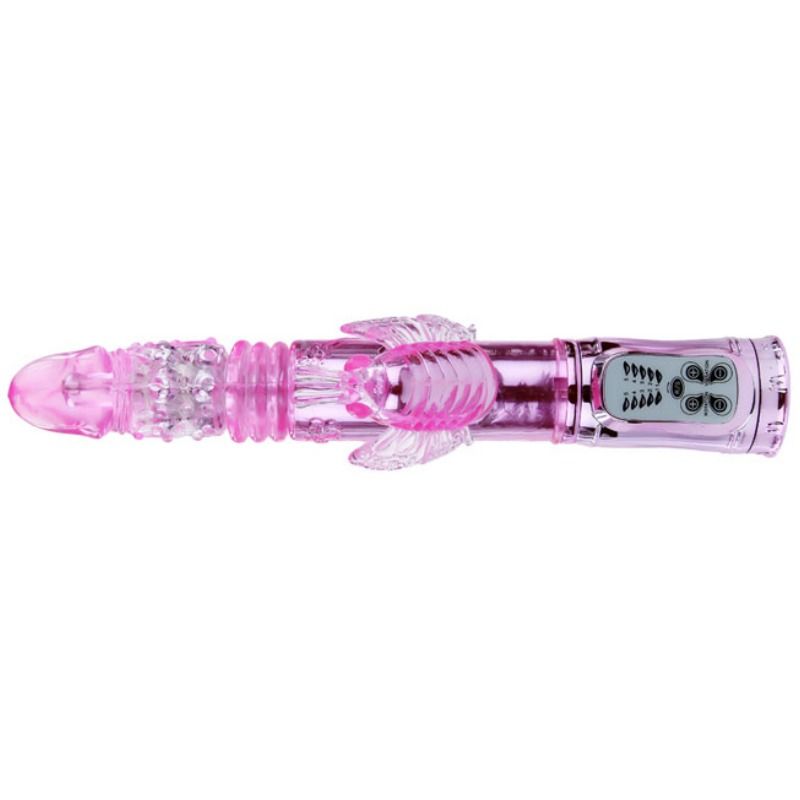 BAILE - WIEDERAUFLADBARER VIBRATOR MIT ROTATION UND POLLENDER BUTTERF-STIMULATOR