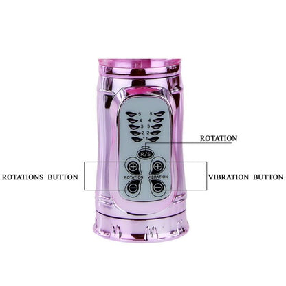 BAILE - WIEDERAUFLADBARER VIBRATOR MIT ROTATION UND POLLENDER BUTTERF-STIMULATOR