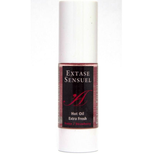 EXTASE SENSUAL - MASSAGEÖL MIT EXTRA FRISCHEM ERDBEEREFFEKT 30 ML