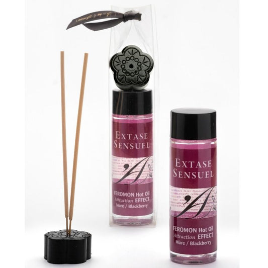 EXTASE SENSUAL - WÄRME-MASSAGEÖL MIT BROMBEERPHEROMONEN 100 ML