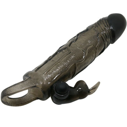 BAILE - BRAVE MAN PENISCOVER MIT KANINCHEN SCHWARZ 16,5 CM